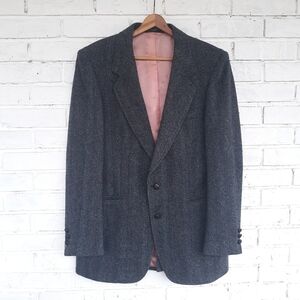 Vintage Austin Manor Wool Tweed Sport Coat